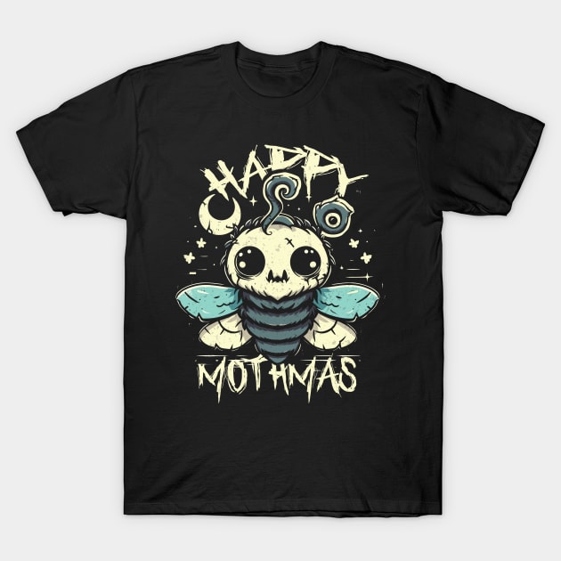 Happy Mothmas T-Shirt by Trendsdk